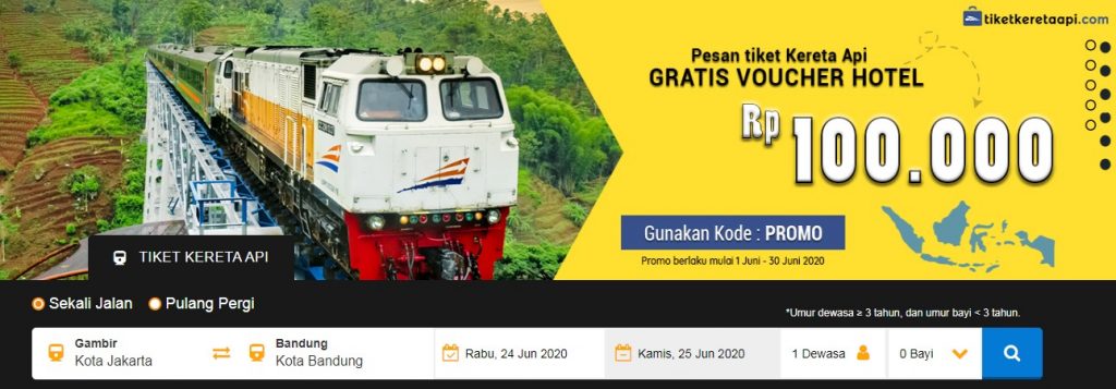 tiket kereta api online