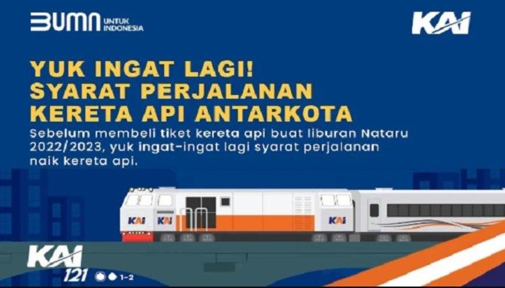 syarat naik kereta api